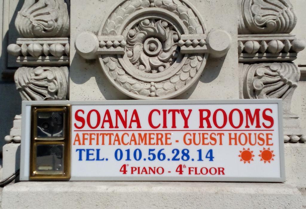 Soana City Rooms Genua Buitenkant foto