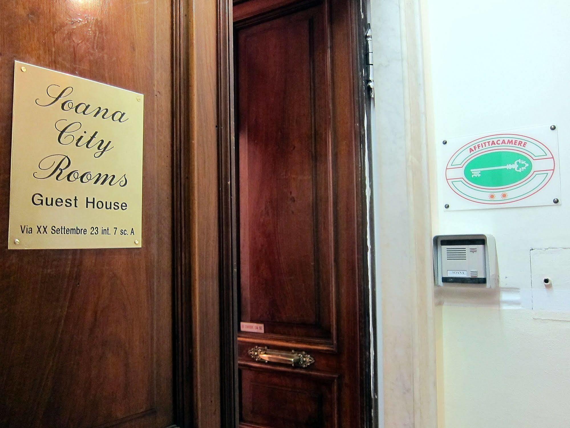 Soana City Rooms Genua Buitenkant foto